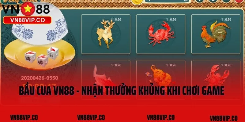 Bầu Cua VN88 - Nhận Thưởng Khủng Khi Chơi Game Trực Tuyến